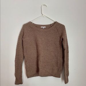 Knit sparkle sweater